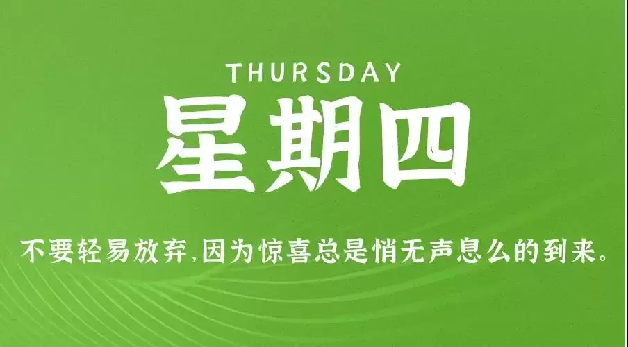 6月16日，农历 五月十八 星期四，在这里每天60秒读懂世界！